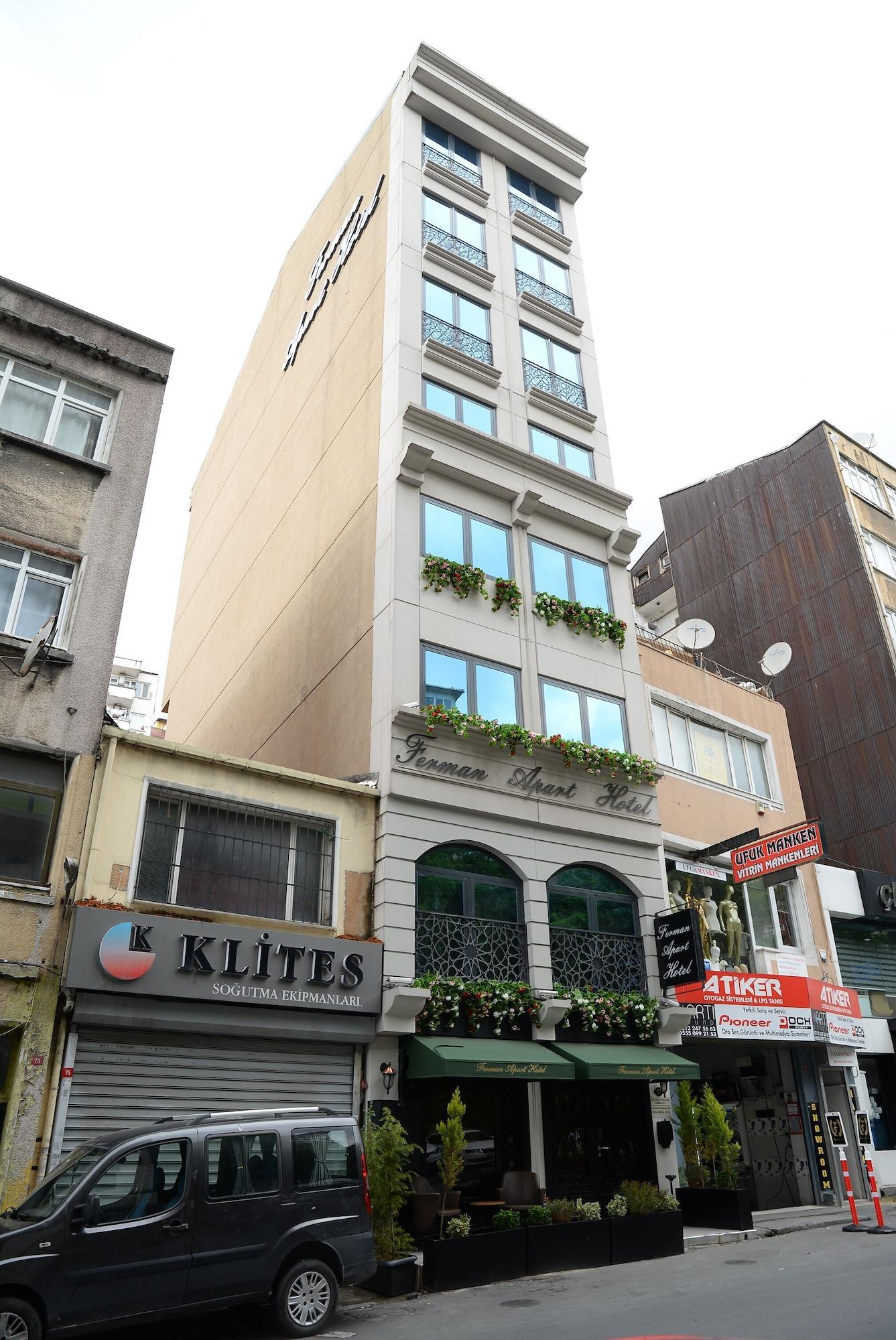 Ferman Apart Hotel Sisli Harbiye Kültér fotó