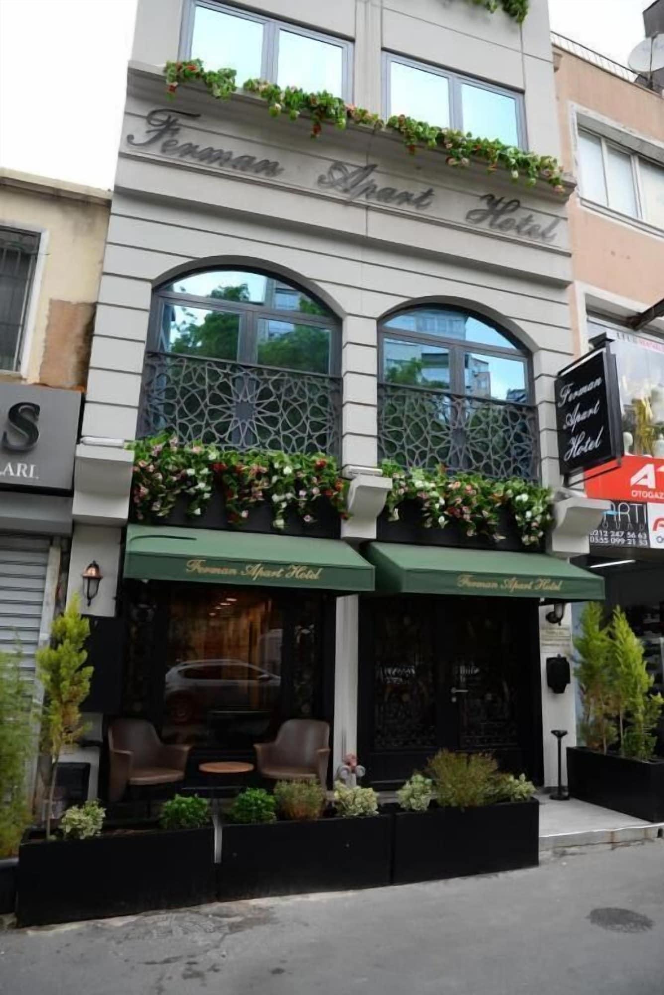 Ferman Apart Hotel Sisli Harbiye Kültér fotó