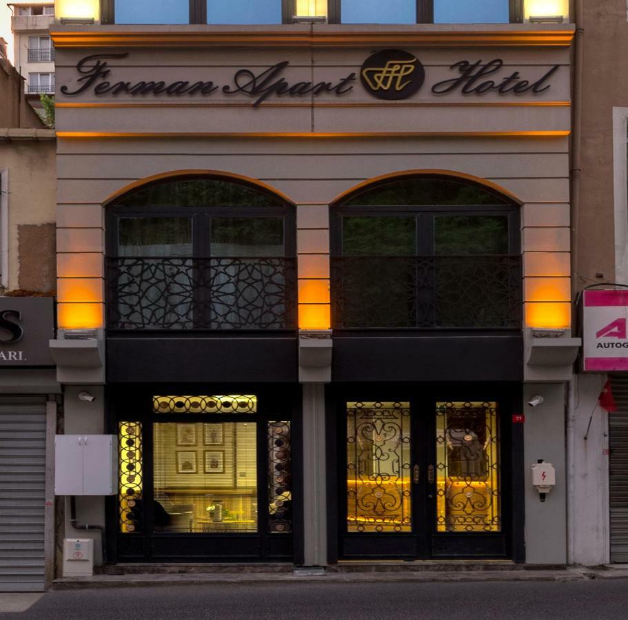 Ferman Apart Hotel Sisli Harbiye Kültér fotó